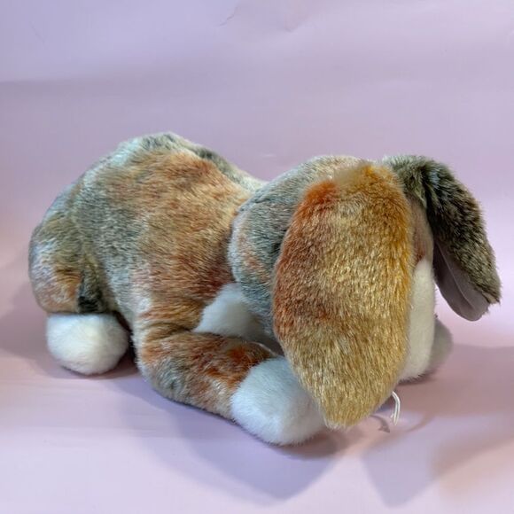 Ty Classics Collection “Meadow” the White and Brown Bunny Rabbit - 12” long EUC - Picture 5 of 10